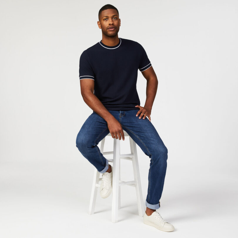 The Slim 4-Way Stretch Organic Jean | Uniform